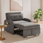 3 In 1 Convertible Sleeper Sofa Bed For Living Room - R&R Furniture Gallery (Fountain Valley, CA)