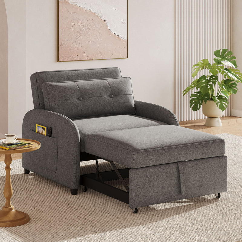 3 In 1 Convertible Sleeper Sofa Bed For Living Room - R&R Furniture Gallery (Fountain Valley, CA)