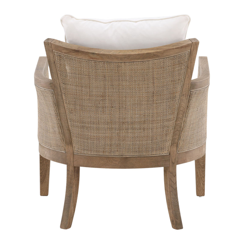 Lily - Occasional Chair - Natural And Off White