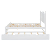Platform Bed With With 2 Big Drawers And Trundle - R&R Furniture Gallery (Fountain Valley, CA)
