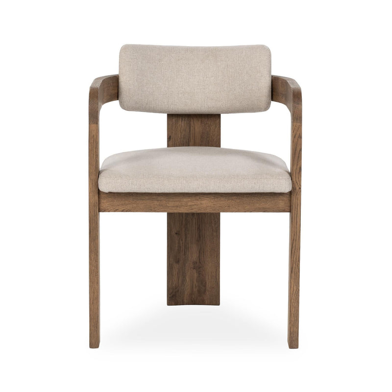 Labelle - Dining Armchair - Tan Oak - R&R Furniture Gallery (Fountain Valley, CA)