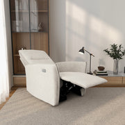 Asheville - Suede Recliner Chair - R&R Furniture Gallery (Fountain Valley, CA)