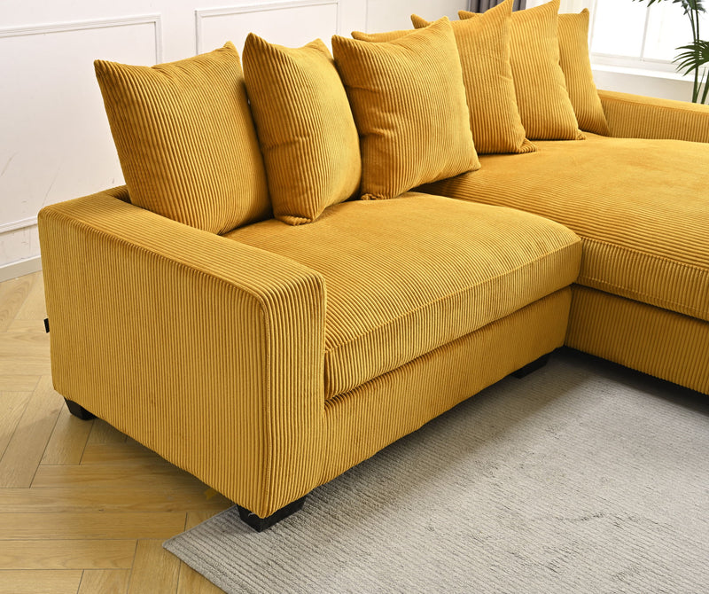 Luxe - Oversized 2 Piece Sectional Couches For Living Room, L Shaped Sofa With Chaise - R&R Furniture Gallery (Fountain Valley, CA)