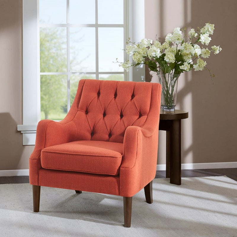 Qwen - Button Tufted Accent Chair - R&R Furniture Gallery (Fountain Valley, CA)