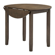 Damica - Round Dining Table - Walnut - R&R Furniture Gallery (Fountain Valley, CA)