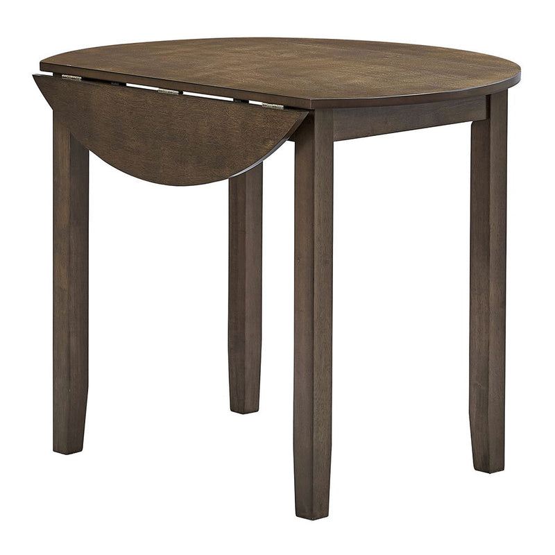 Damica - Round Dining Table - Walnut - R&R Furniture Gallery (Fountain Valley, CA)