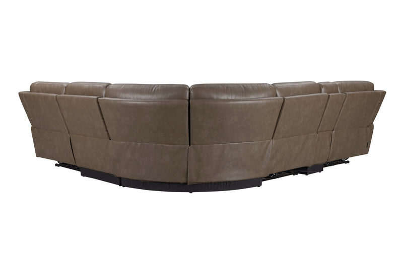 Hancock - Zero Gravity Power Reclining Sectional With Power Adjustable Headrests - R&R Furniture Gallery (Fountain Valley, CA)