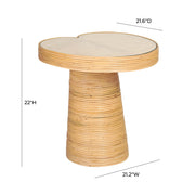Felicia - Lilypad Side Table - R&R Furniture Gallery (Fountain Valley, CA)