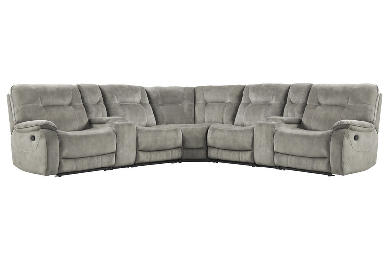 Cooper - Modular Manual Reclining Sectional - R&R Furniture Gallery (Fountain Valley, CA)