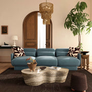 Azalea - Velvet Sofa - R&R Furniture Gallery (Fountain Valley, CA)