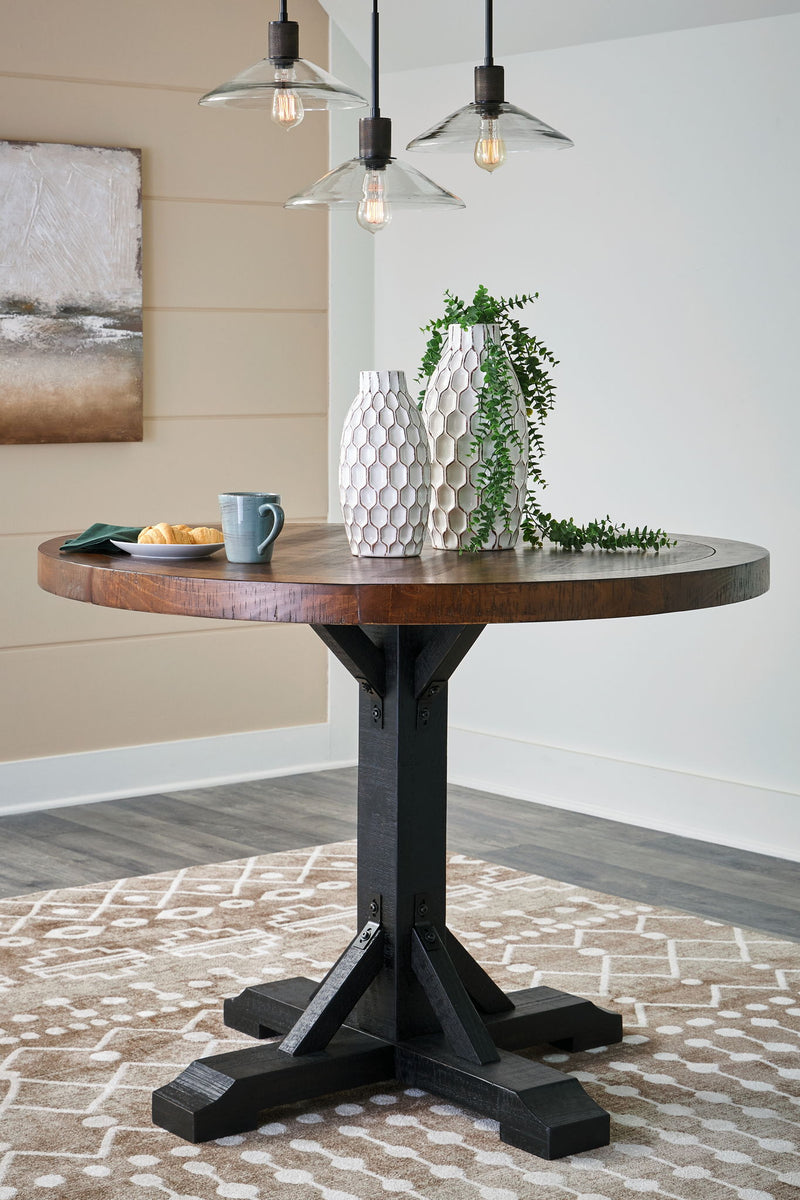 Valebeck - Counter Height Dining Table - Multi - R&R Furniture Gallery (Fountain Valley, CA)
