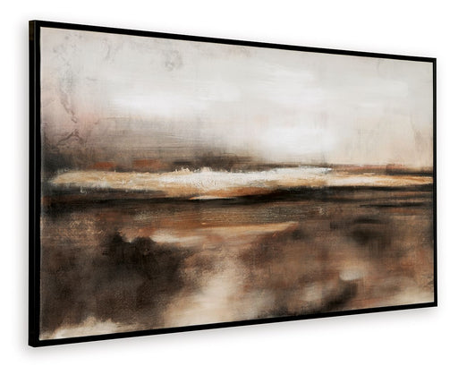 Drewland - Wall Art - Black / Brown / Orange - R&R Furniture Gallery (Fountain Valley, CA)