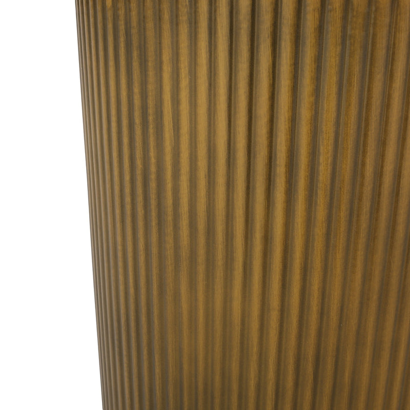 Langseth - Iron Sunburst Side Table Modern Design - R&R Furniture Gallery (Fountain Valley, CA)