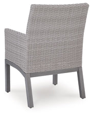 Half Moon Beach - Arm Chair With Cushion (Set of 2) - Blue / Gray - R&R Furniture Gallery (Fountain Valley, CA)