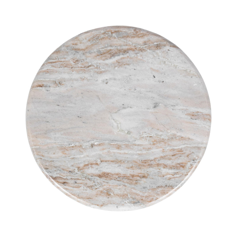 Huxley - Marble Round Accent Table - R&R Furniture Gallery (Fountain Valley, CA)