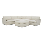 Danica - Modern Beige Sectional Sofa — view 3