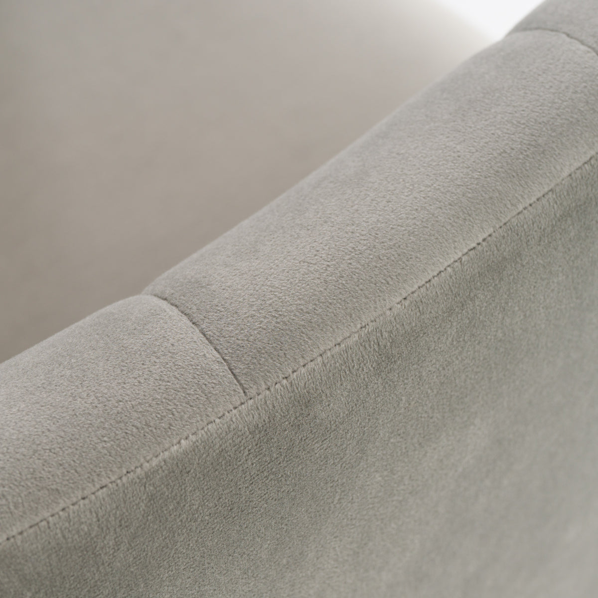 Danube Modern Grey Fabric Dining Chair — view 5