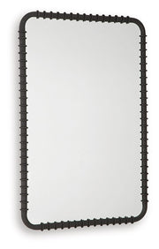 Judlow - Accent Mirror - Black - R&R Furniture Gallery (Fountain Valley, CA)