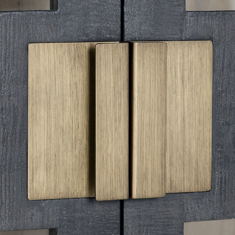 Larson - Reclaimed Pine 2 Door Cabinet - R&R Furniture Gallery (Fountain Valley, CA)