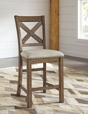 Moriville - Rectangular Dining Table Set - Counter Height - R&R Furniture Gallery (Fountain Valley, CA)