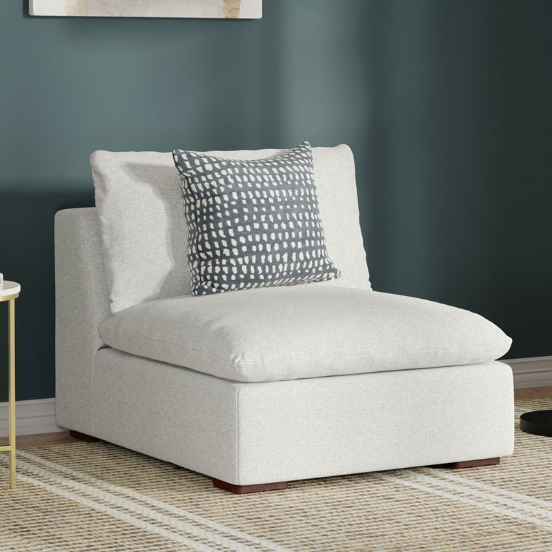 Jasmine - Center Sofa Module - Gray - R&R Furniture Gallery (Fountain Valley, CA)