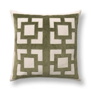 Corbin accent pillow by Classic Home featuring a textured fabric in neutral tones, ideal for sofa or bed decorating.