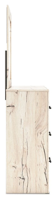Lawroy - Dresser And Mirror - Light Natural - R&R Furniture Gallery (Fountain Valley, CA)