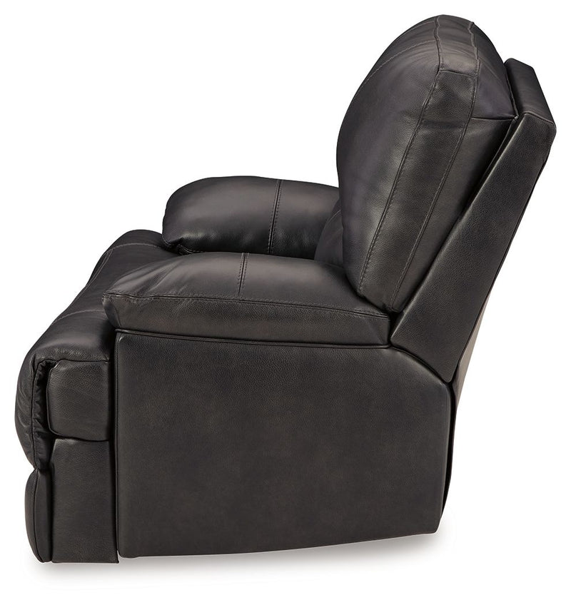 Mountainous - Power Recliner With Adj Headrest - Eclipse - R&R Furniture Gallery (Fountain Valley, CA)