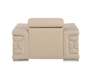 296 - Genuine Leather Living Room Set - R&R Furniture Gallery (Fountain Valley, CA)