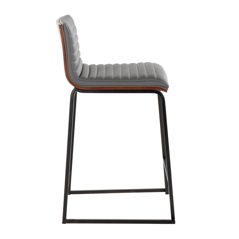 Mason Mara - Contemporary Fixed Height Quality Counter Stool (Set of 2) - R&R Furniture Gallery (Fountain Valley, CA)