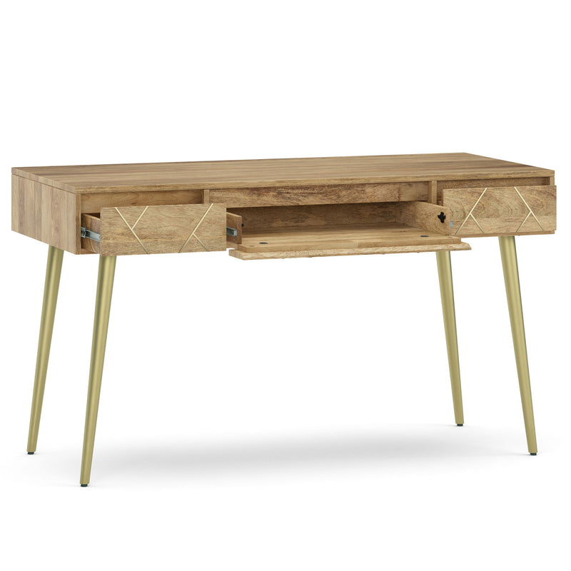 Jager - Desk - Natural - R&R Furniture Gallery (Fountain Valley, CA)
