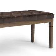 Waverly - Upholstered Tufted Ottoman Bench - R&R Furniture Gallery (Fountain Valley, CA)