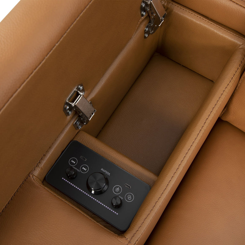 Phoenix - Zero Gravity Power 2 Seat Home Theater Seating With Wedge And Immersive Audio