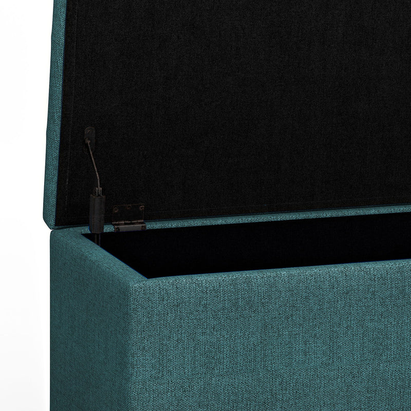 Cosmopolitan - Upholstered Storage Ottoman - R&R Furniture Gallery (Fountain Valley, CA)