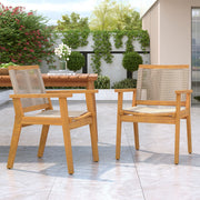 Outdoor Rope Dining Chair (Set of 2) - R&R Furniture Gallery (Fountain Valley, CA)