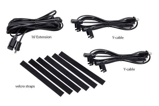 Freemotion - Kit For 3 Power Modular Units - Black - R&R Furniture Gallery (Fountain Valley, CA)