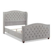 Marcella - Upholstered Shelter Headboard Bed Set - R&R Furniture Gallery (Fountain Valley, CA)