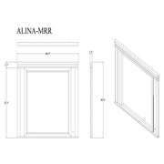 Adalid - Square Shaped Mirror With LED Lighting And Glittered Detailing - White - R&R Furniture Gallery (Fountain Valley, CA)