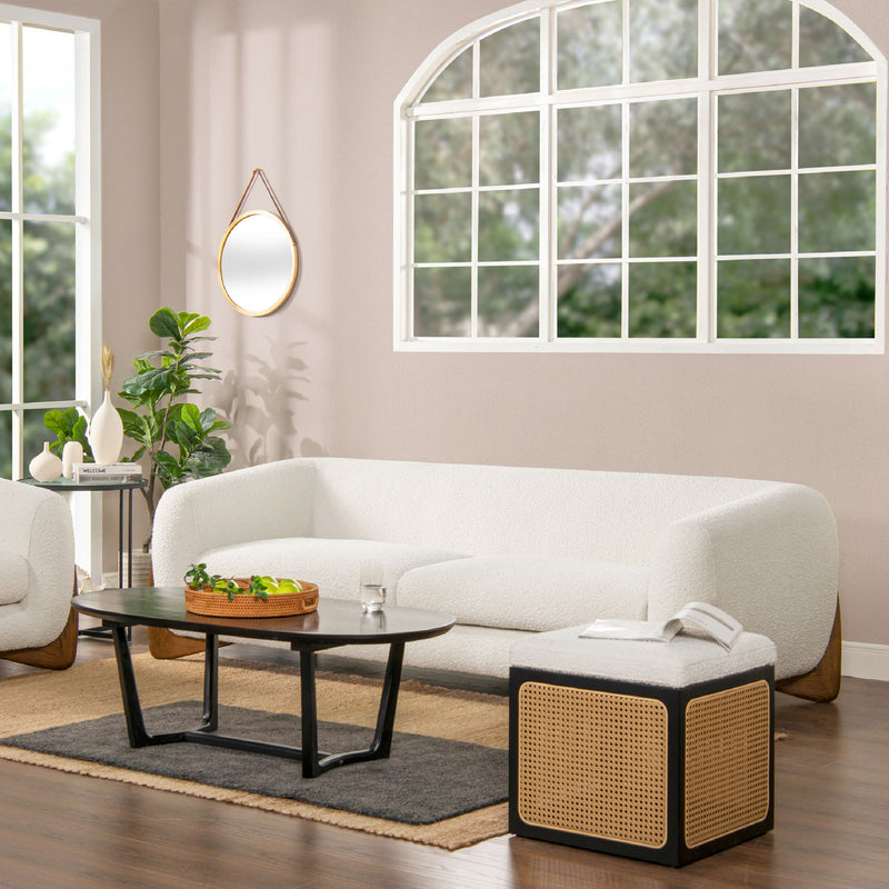 Alpine - Luxurious Upholstery Sherpa Sofa - R&R Furniture Gallery (Fountain Valley, CA)