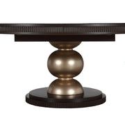 West Kensington - Oval Dining Table - Medium Espresso - R&R Furniture Gallery (Fountain Valley, CA)