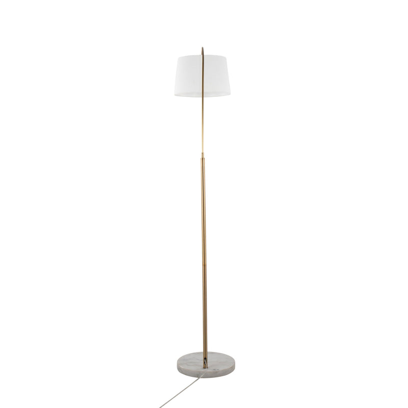 Lumi Source March contemporary floor lamp with sleek design and elegant finish, standing tall with a modern aesthetic.