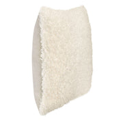 Ivory Carters 22x22 inch accent pillow by Classic Home, featuring soft fabric and decorative stitching for cozy home decor.