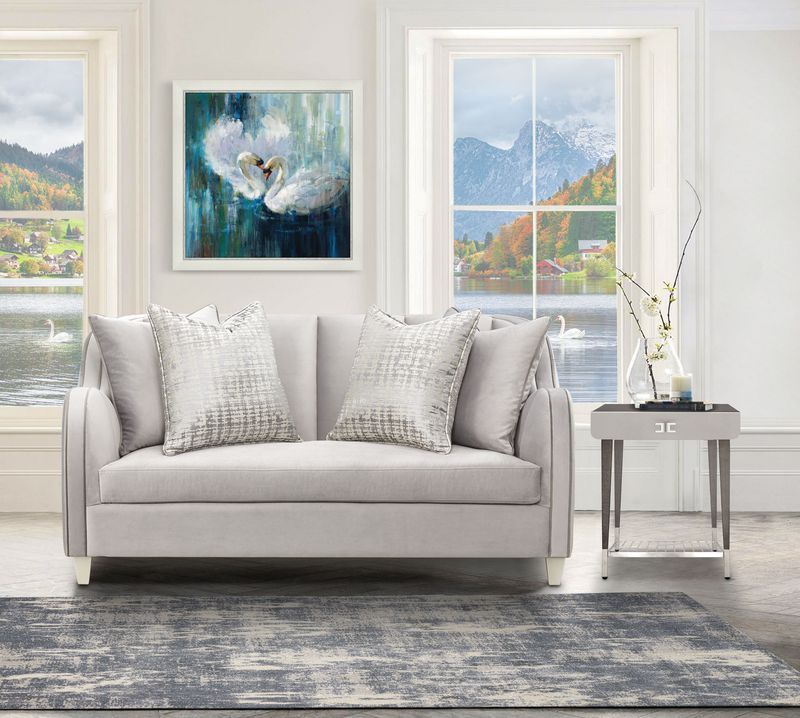 Roxbury Park - End Table - Slate - R&R Furniture Gallery (Fountain Valley, CA)