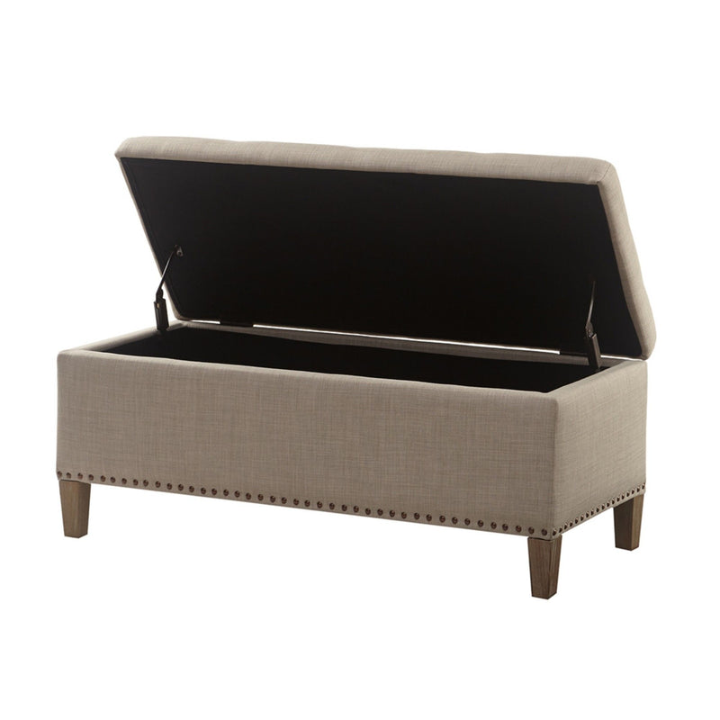 Modern Tufted Top Soft Close Storage Bench - R&R Furniture Gallery (Fountain Valley, CA)