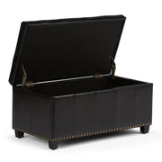 Amelia - Transitional Storage Ottoman Bench - R&R Furniture Gallery (Fountain Valley, CA)