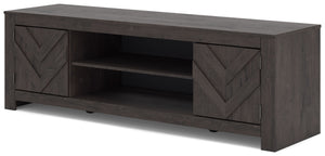 Cayboni - LG TV Stand With Fireplace Option - R&R Furniture Gallery (Fountain Valley, CA)