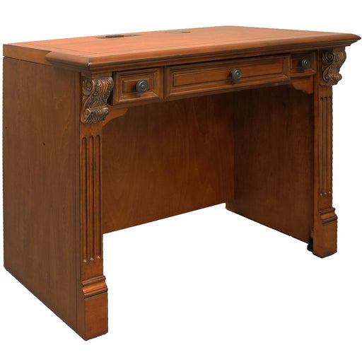 Huntington - Library Desk - Antique Vintage Pecan - R&R Furniture Gallery (Fountain Valley, CA)