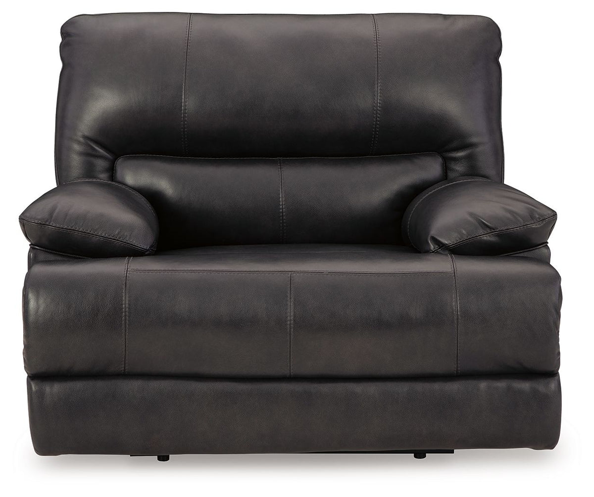 Mountainous - Power Recliner With Adj Headrest - Eclipse - R&R Furniture Gallery (Fountain Valley, CA)