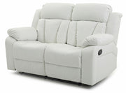 Glory Furniture Daria cozy padded reclining loveseat with plush cushions, perfect for relaxation and lounging.