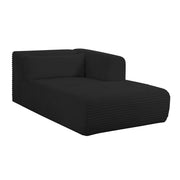 Tarra - Fluffy Oversized Corduroy Modular Chaise - R&R Furniture Gallery (Fountain Valley, CA)